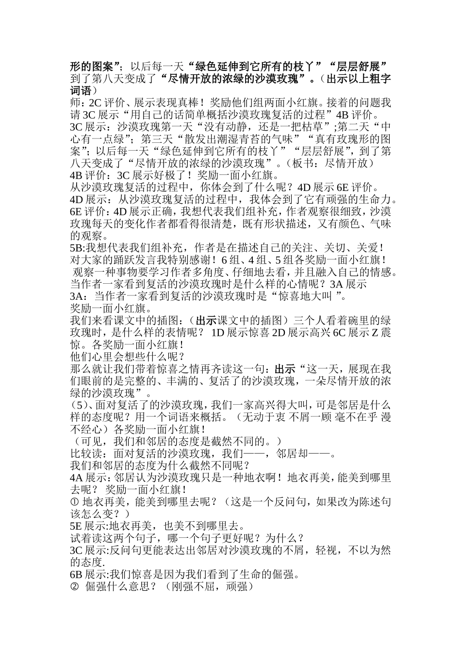 沙漠玫瑰2教案_第2页
