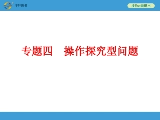 操作探究性问题