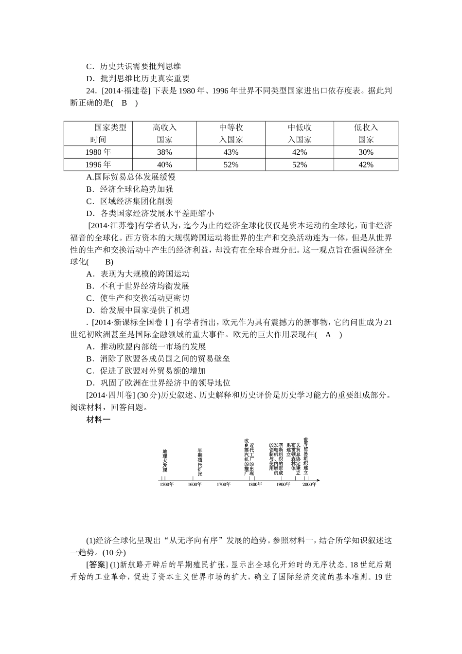 经济全球化试题_第2页
