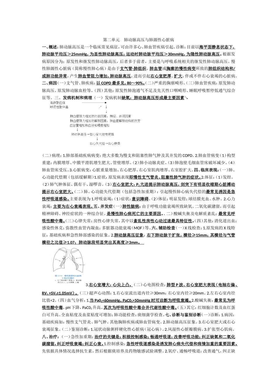 肺动脉高压与肺源性心脏病_第1页