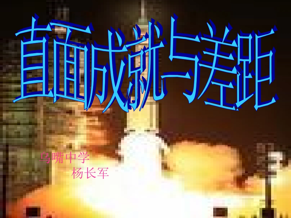 成就与差距1_第1页