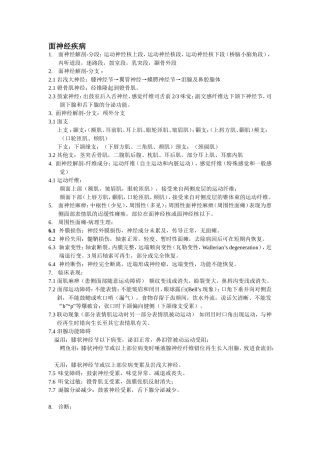 耳鼻咽喉复习
