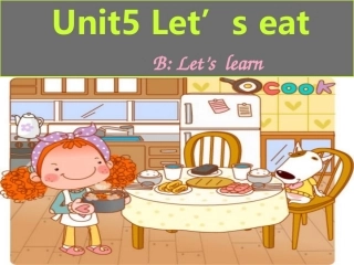 曹香萍PEP_三年级上册_Unit5_Let’s_eat__B_部分let's_learn