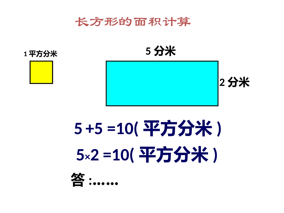 长方形的面积计算--范玉飞_第1页
