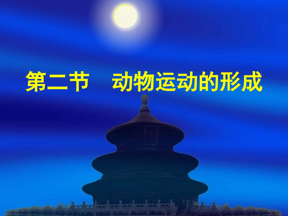 动物的运动1_第1页
