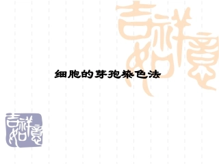 细胞的芽孢染色法目的及要求