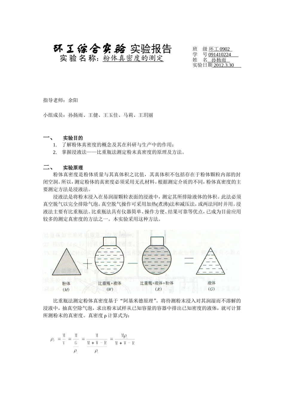 粉体真密度的测定_第1页