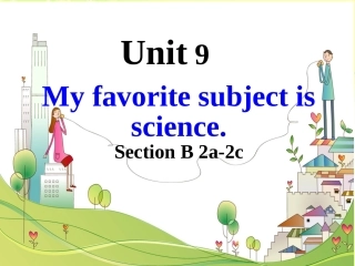 PEP七年级上册Unit9SectionB2a-2c课件