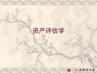 第十章企业价值与商誉评估