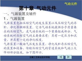 第十章 气动元件