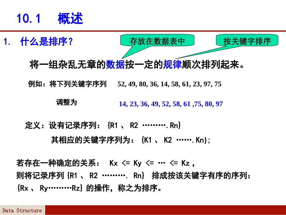 第十章 排序(1)_第2页