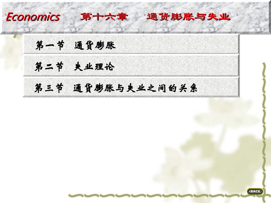 第十六章 通货膨胀与失业_第1页