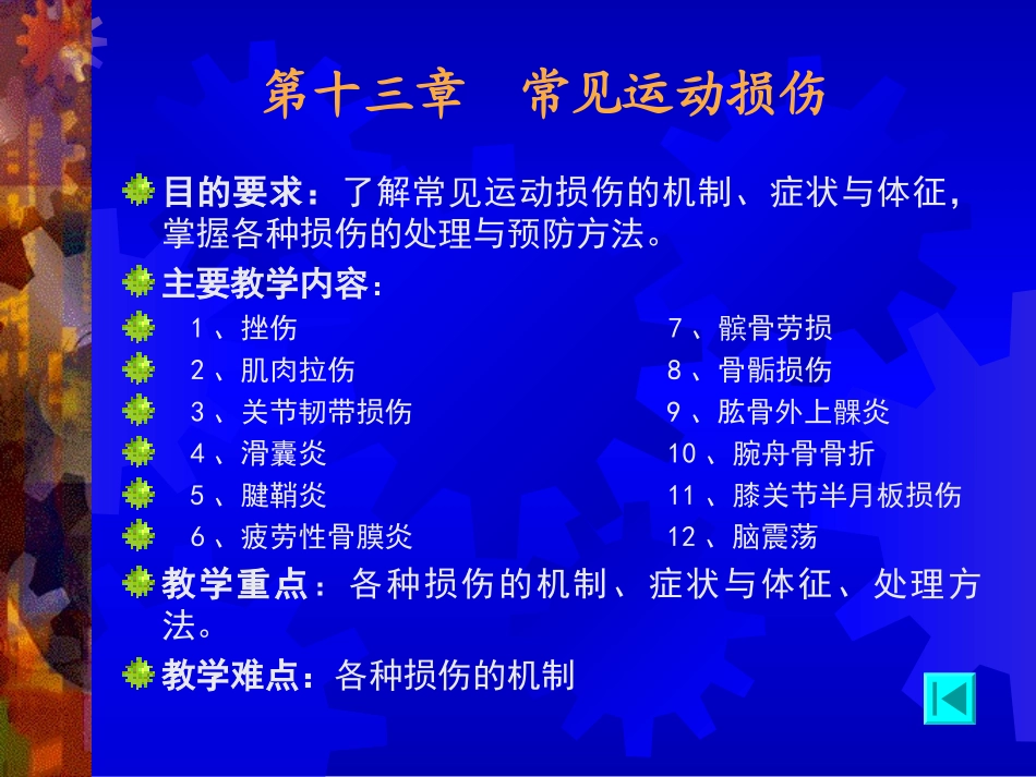 第十三章  常见运动损伤_第1页