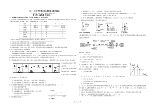 高三理综试卷（必修题）