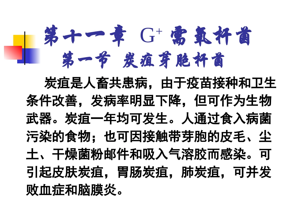 第十一章 革兰阳性需氧杆菌_第1页