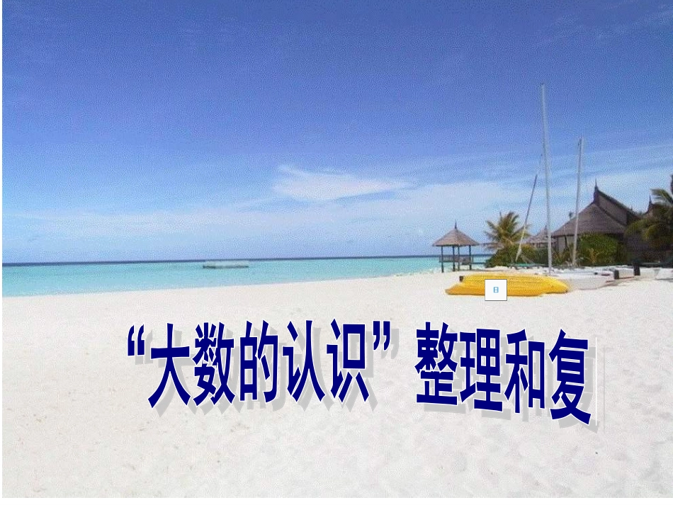 大数的认识整理复习_第1页