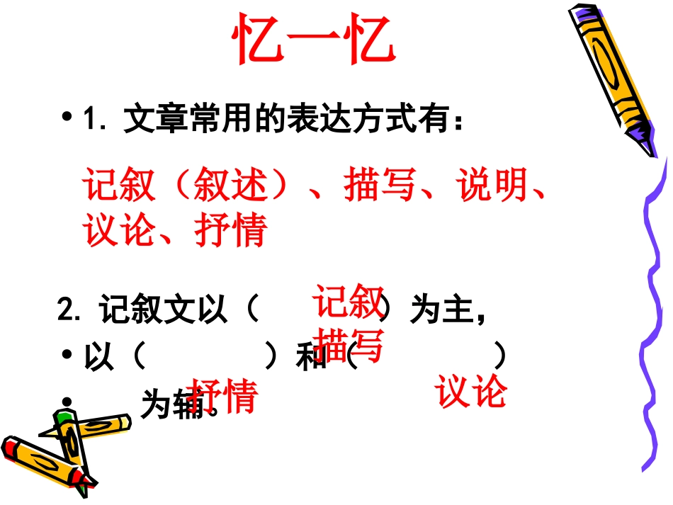 记叙文中结合抒情和议论_第1页