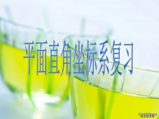 第六章平面直角坐标系期末复习课件PPT
