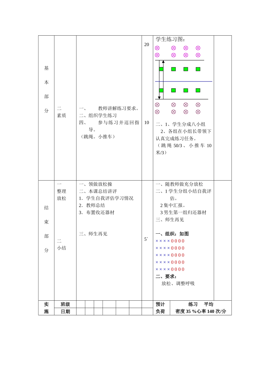 中学体育课教案5_第2页