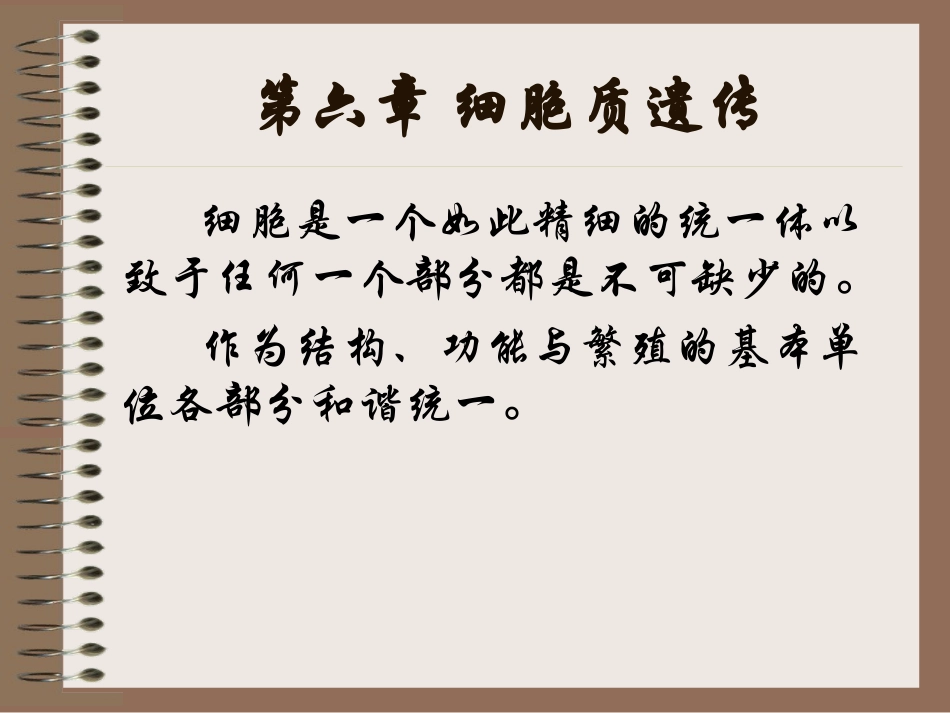 第六章 细胞质遗传_第2页