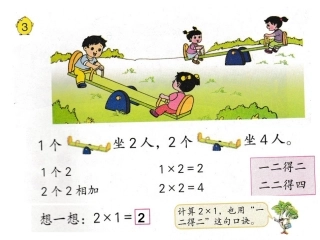 表内乘法（一）例3例4例5