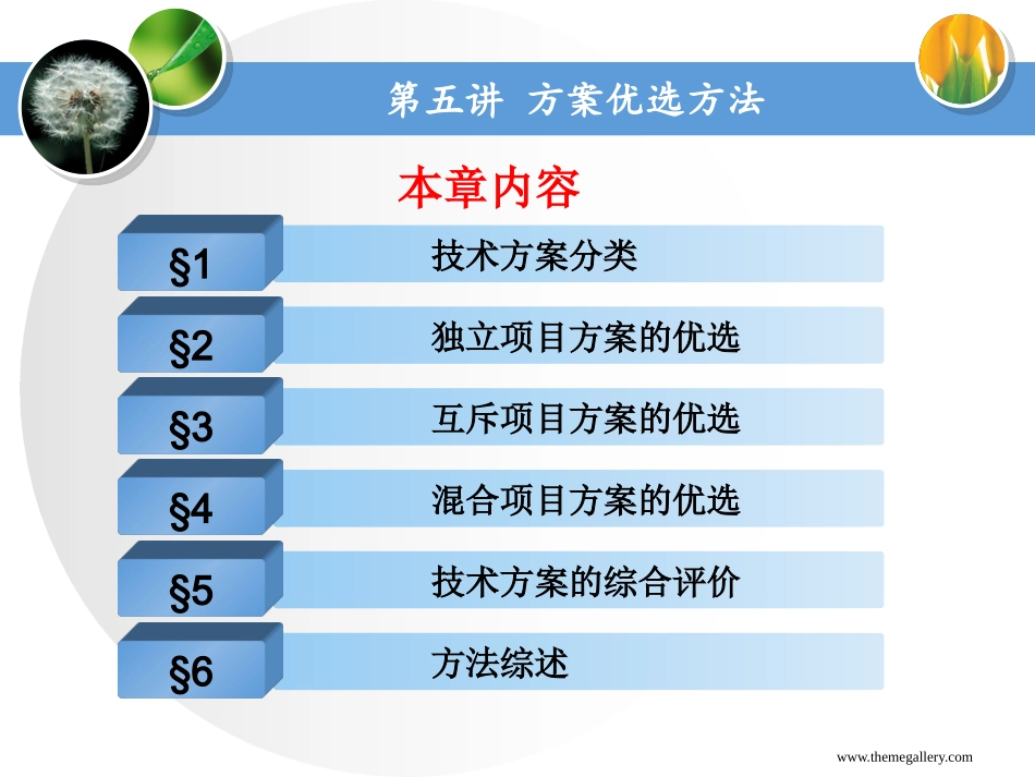 第五讲 方案优选方法_第2页