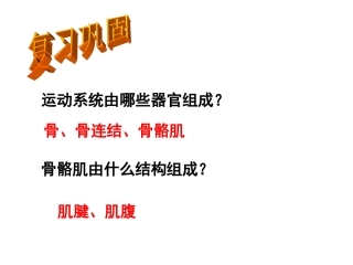 第二节 运动的完成