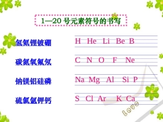 化学元素与人体健康1