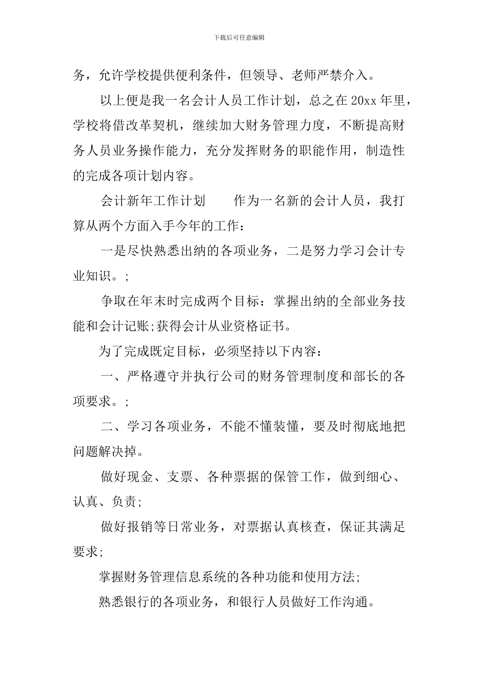 2024会计新年工作计划_第3页