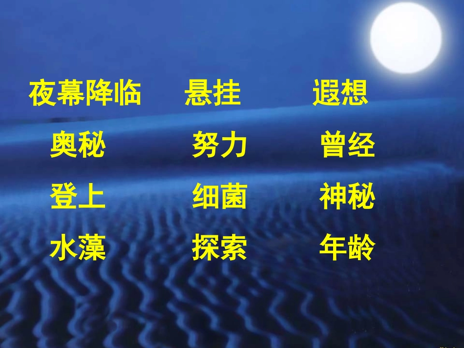 月球之谜第二课时(2008)_第2页