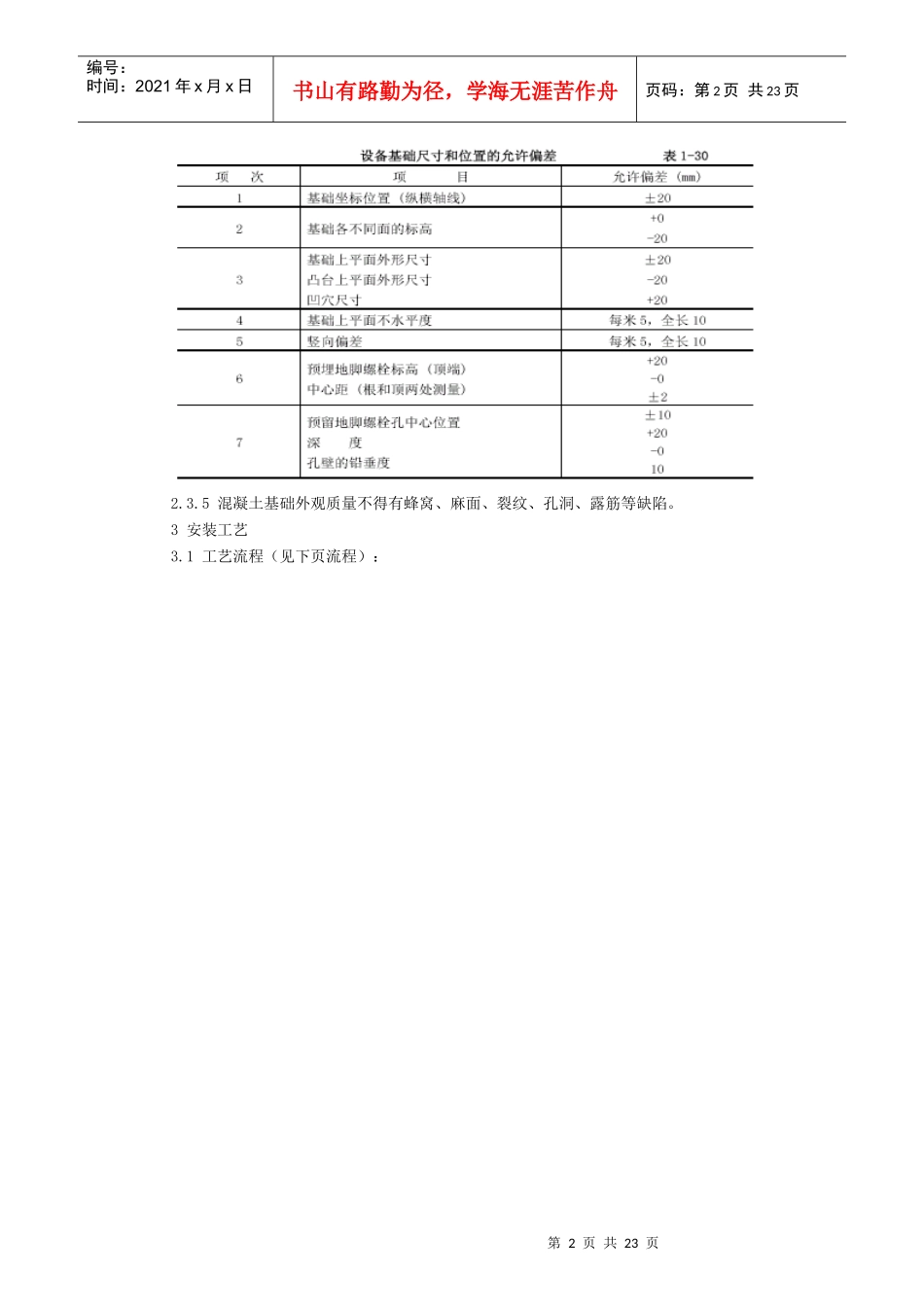 锅炉及附属设备安装施工工艺标准_第2页