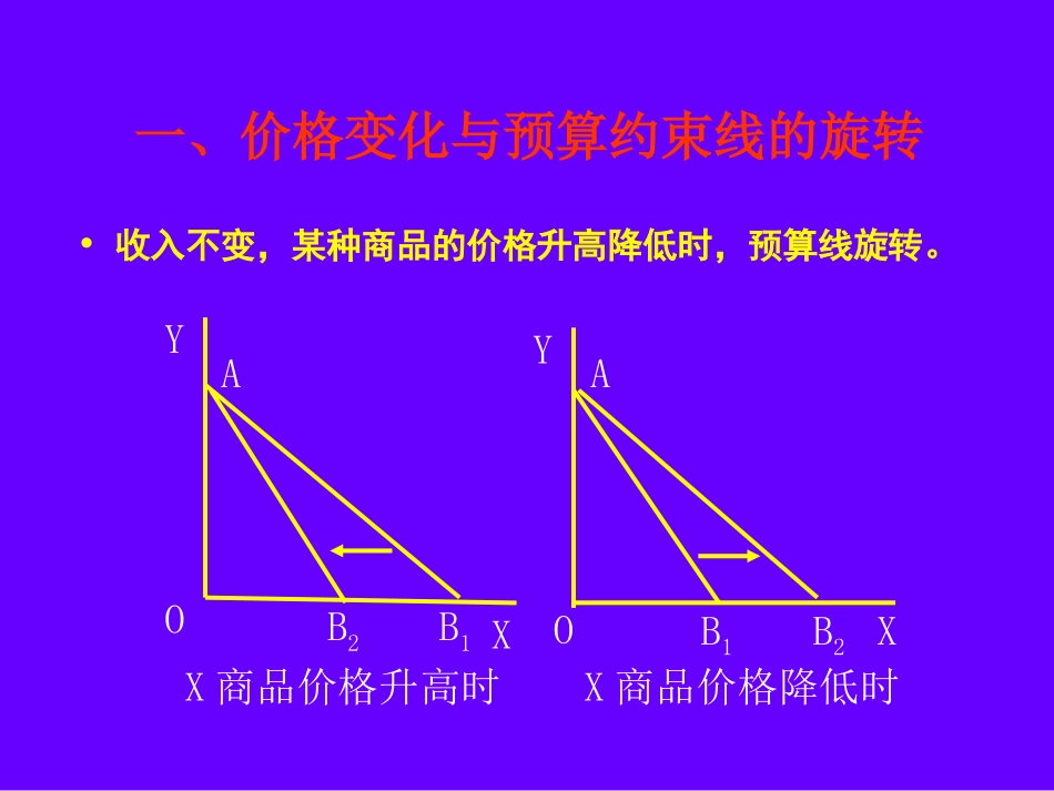第九讲  价格效应与需求曲线_第2页