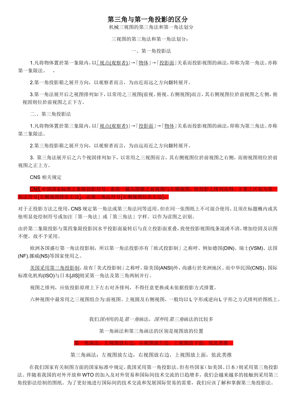 第三角与第一角投影的区分_第1页