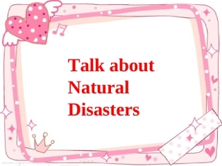 人教版必修1-Unit+4+Earthquakes+warming+up+