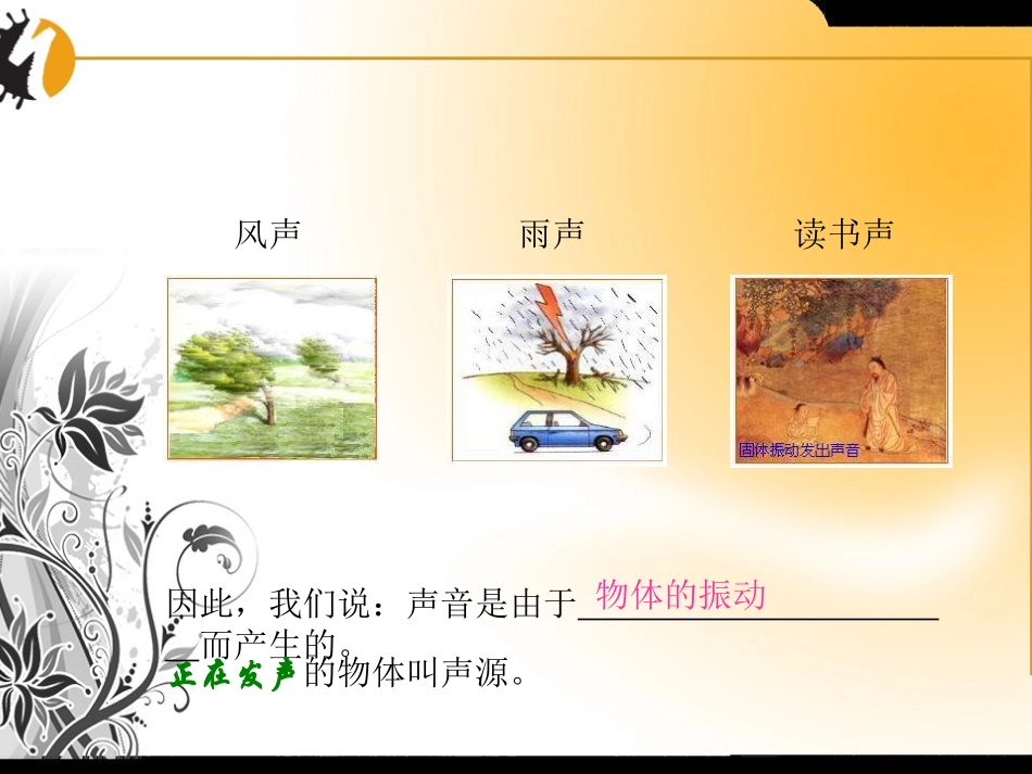 物理八年级上人教课标版11声音的产生与传播课件_第2页