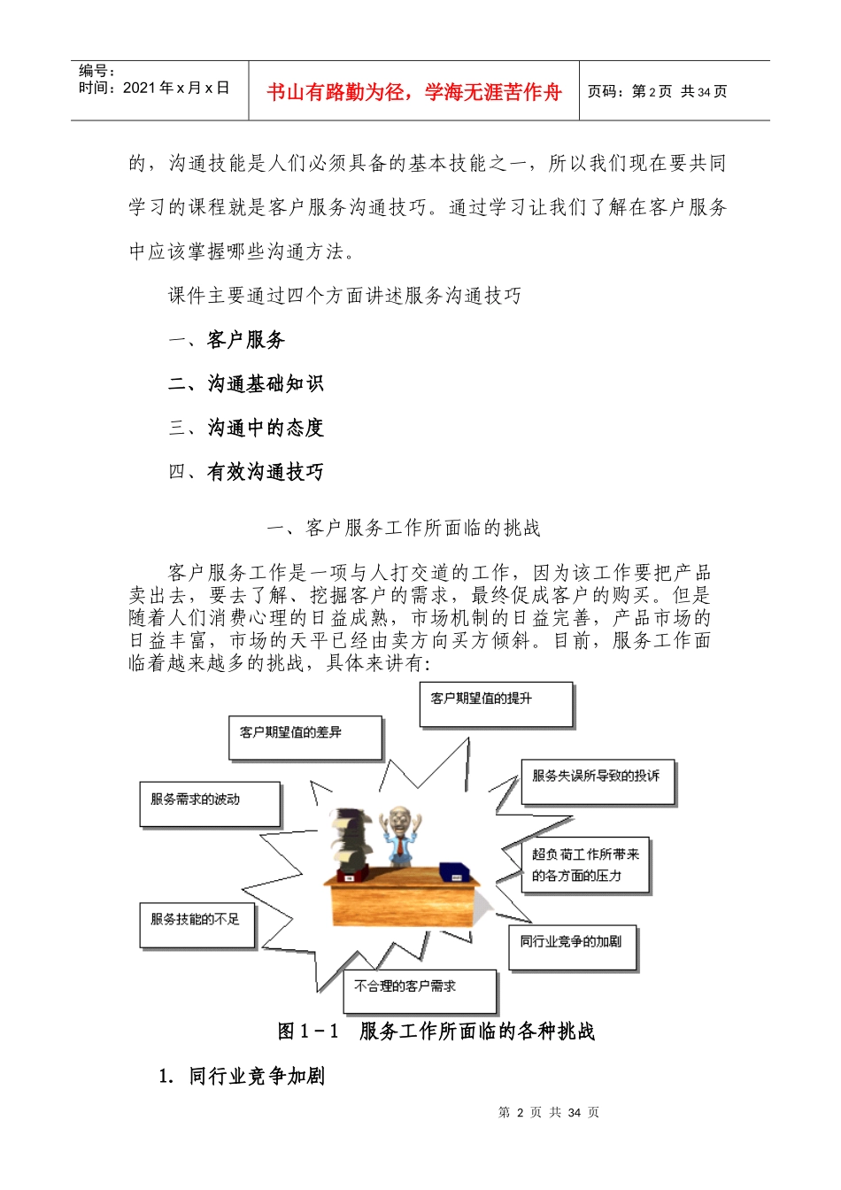 服务沟通技巧讲义_第2页
