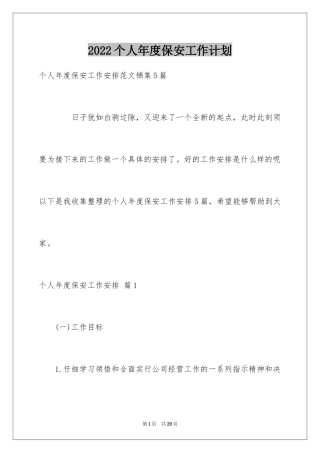 2024个人年度保安工作计划_49