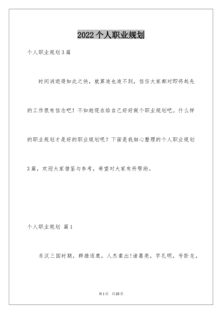 2024个人职业规划_306