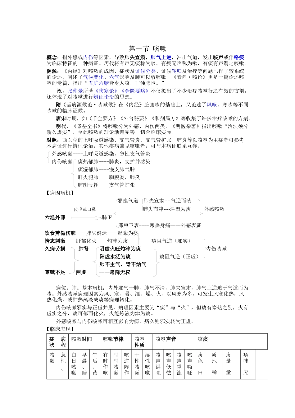 第一节 咳嗽_第1页