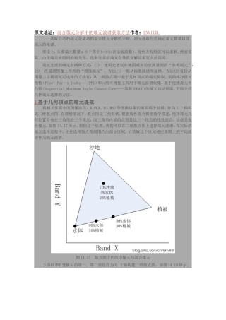 端元选择方法及操作