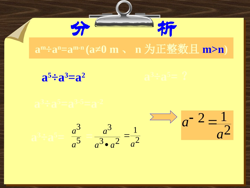 数学八年级下人教新课标1623整数指数幂2课件_第3页