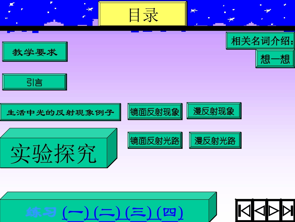 八年级物理《光的反射》课件_第2页