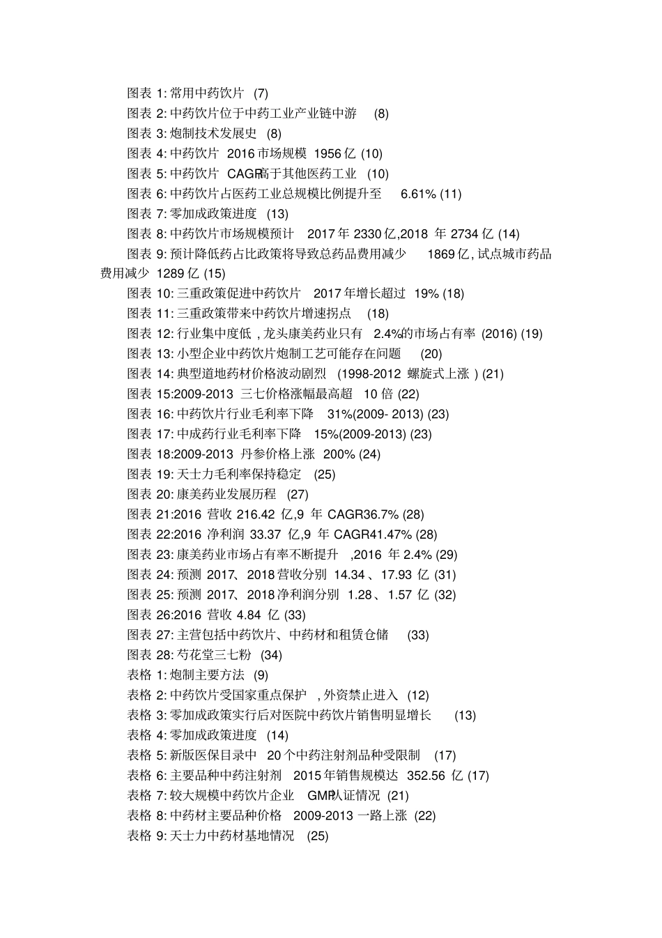 2018年中药饮片行业场分析报告_第2页