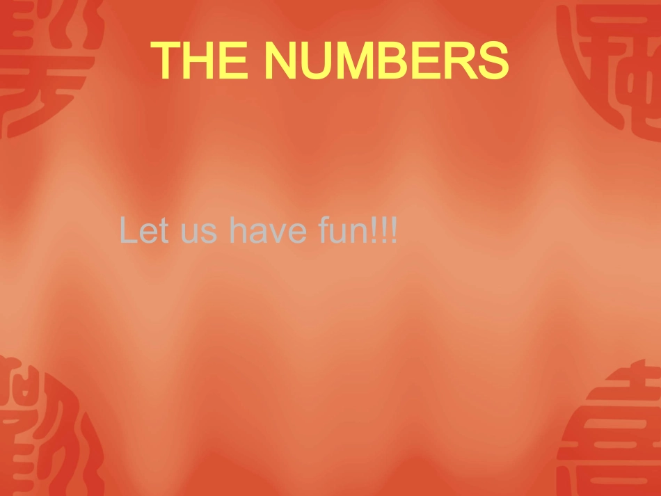 小学英语1——10数字教学课件PPT_第1页