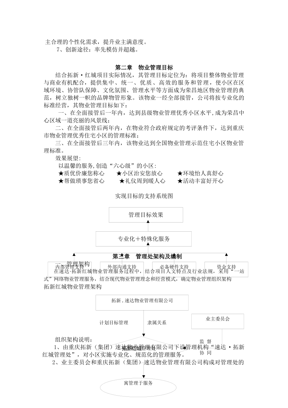 拓新，红城物业管理方案_第3页