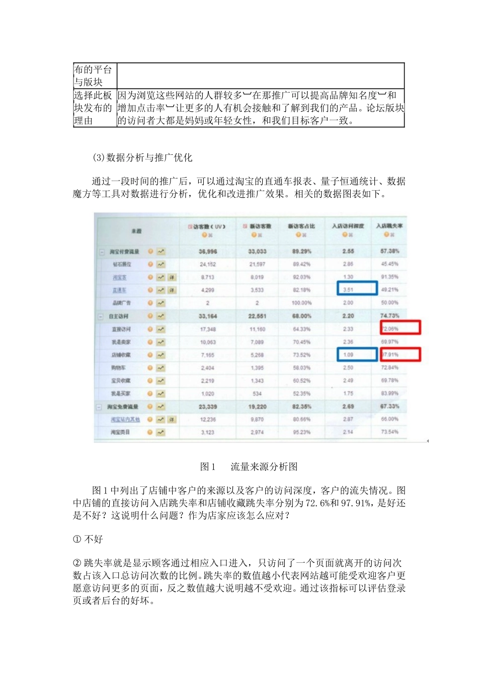 电子商务专业技能抽查网络推广 试题2 贝亲礼盒_第3页