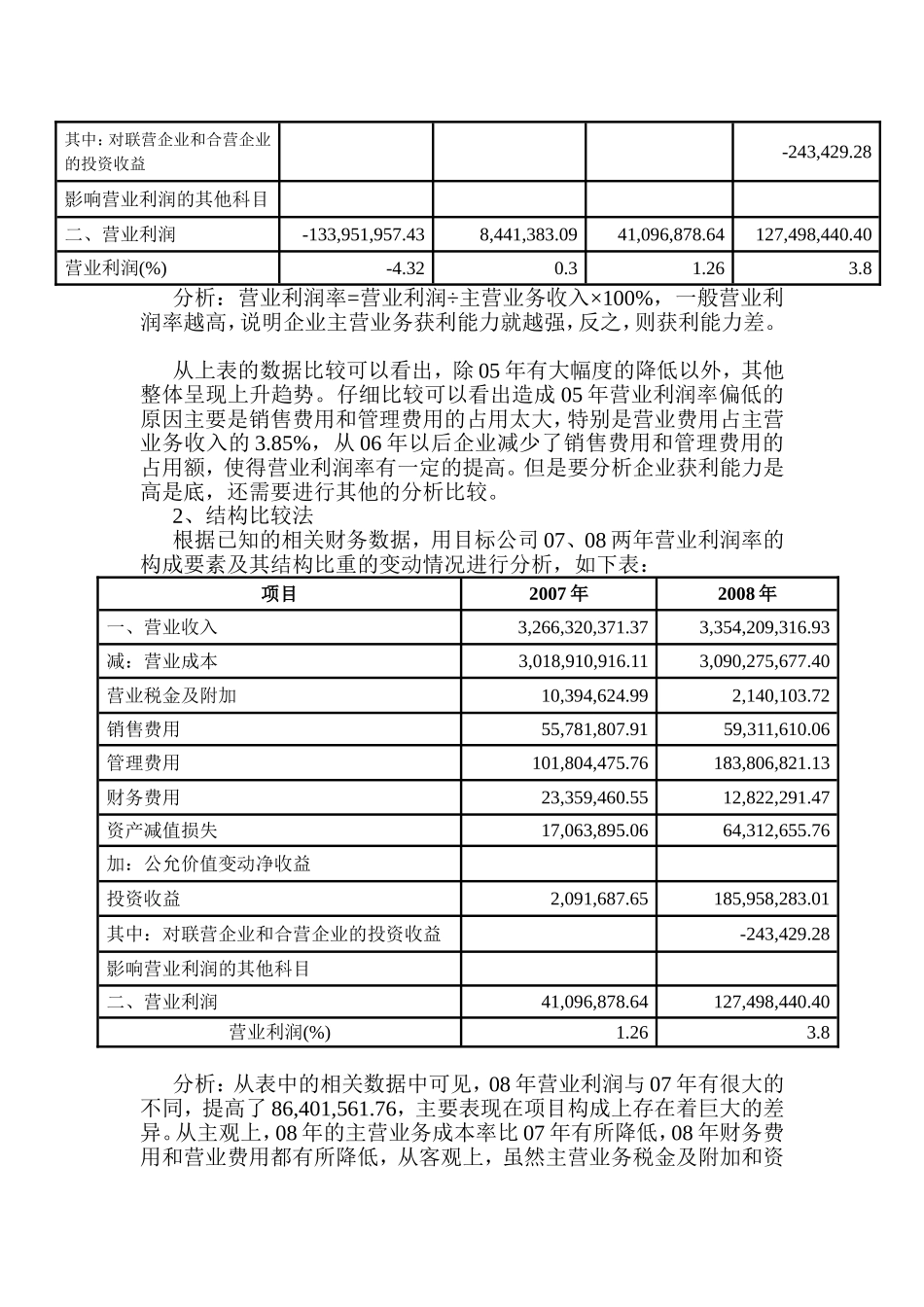 电大财务报表分析-任务03_第3页