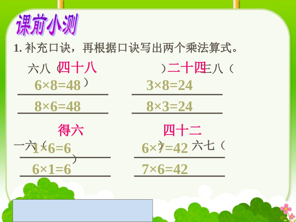 的乘法口诀PPT_第2页