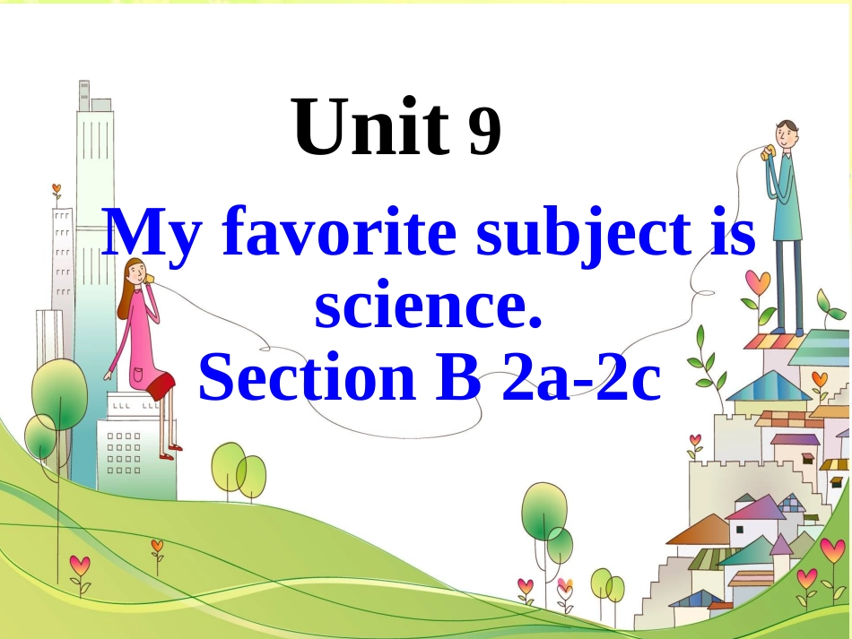 新人教版七年级上册Unit9SectionB2a-2c课件（27页）_第2页