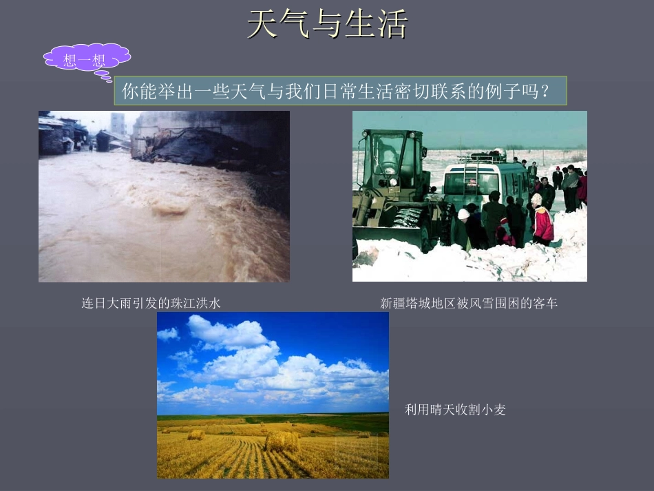 七年级上册第三章第一节多变的天气课件_第3页